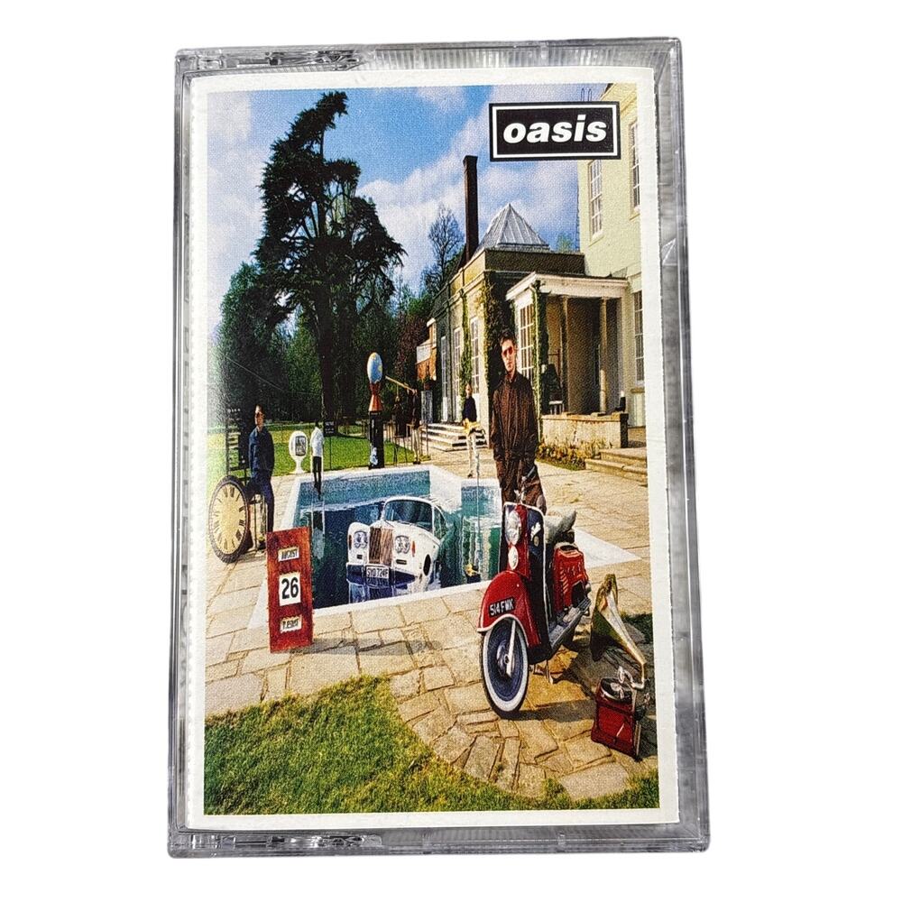 VTG Be Here Now by Oasis (Original Cassette, Aug-1997, Epic) Rare OOP